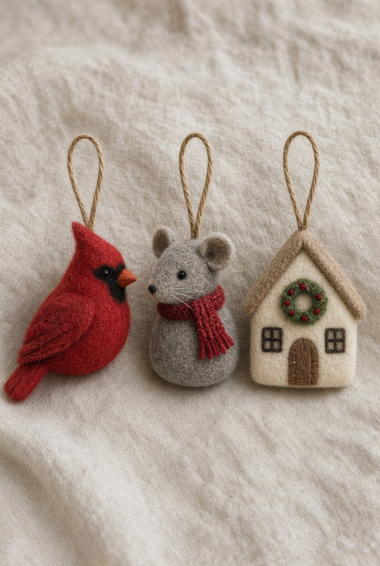 Felt Holiday Keepsake Set