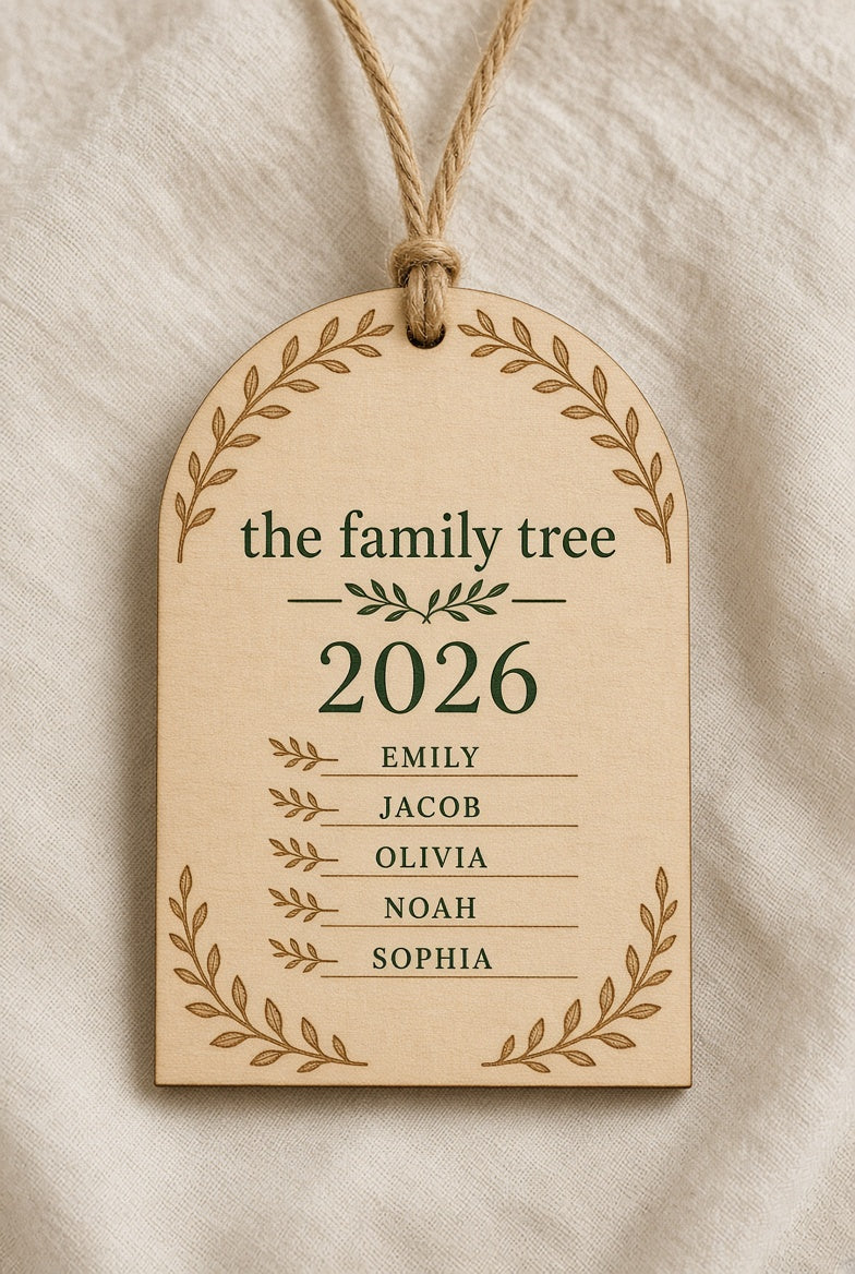 Family Christmas Ornament
