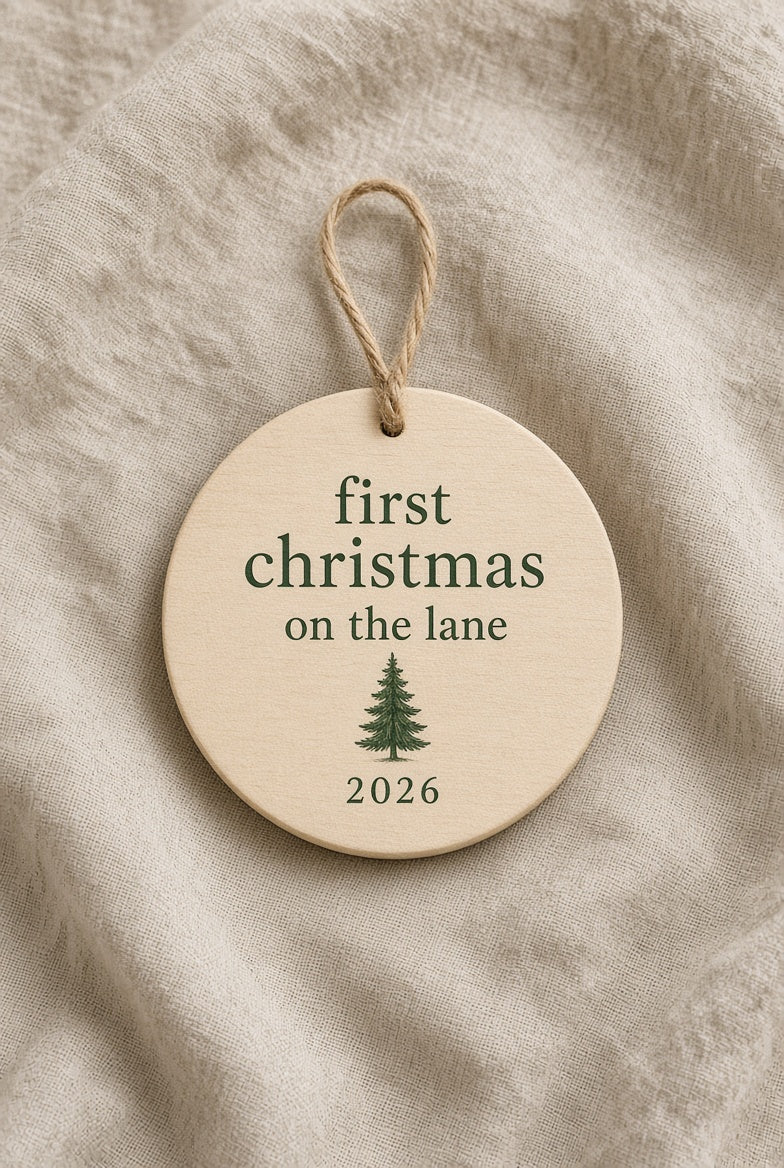 First Christmas Ornament