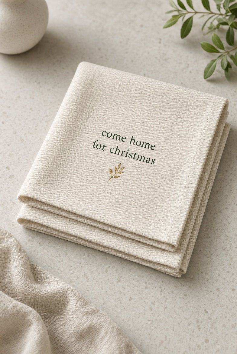 Home for Christmas Tea Towels
