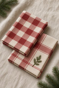 Lodge Check Tea Towels
