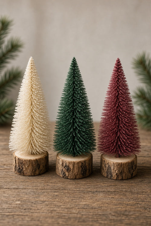 Bottle Brush Tree Set