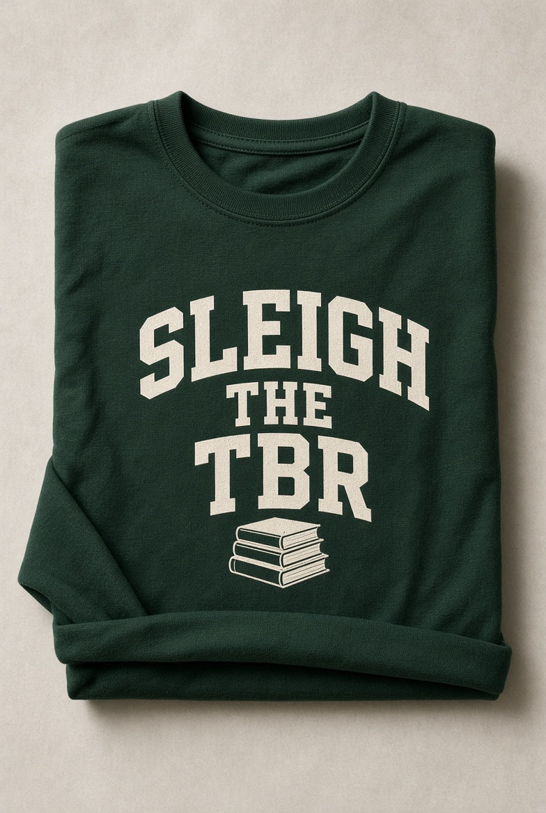Sleigh the TBR Kids Tee