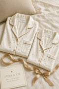 Gold Star Ivory Pajamas