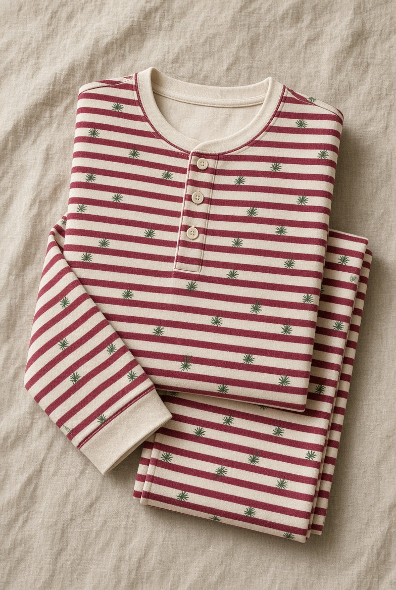 Cranberry Stripe Adult