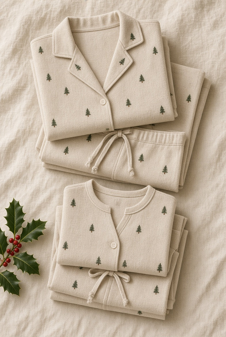Tiny Tree Oatmeal PJs