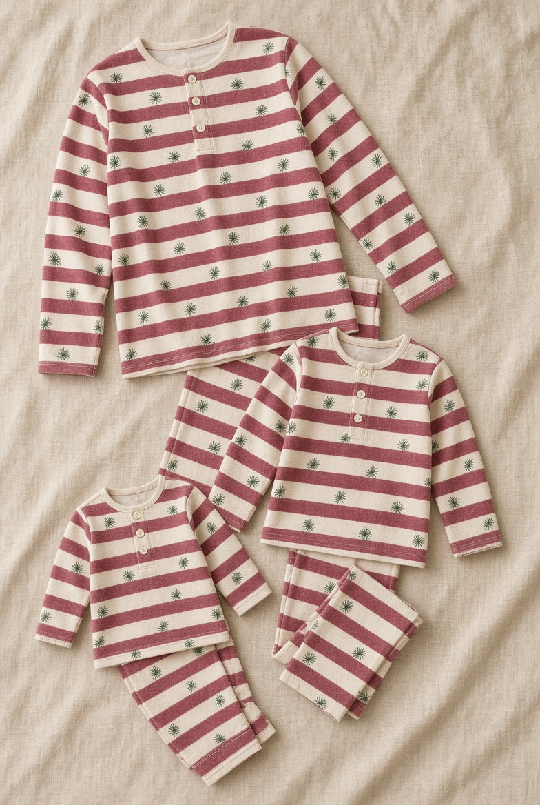 Cranberry Stripe Family
