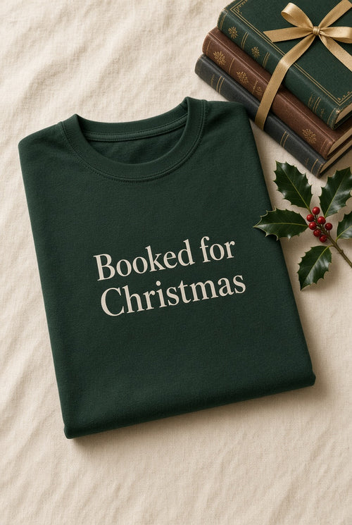 Booked for Christmas Tee