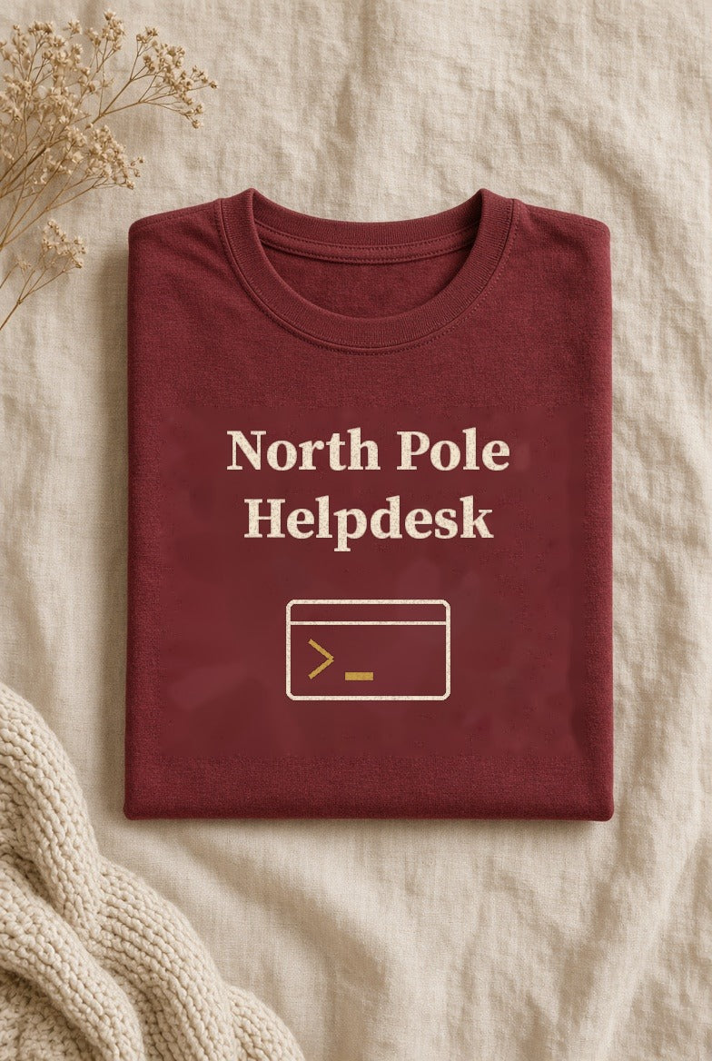 North Pole Helpdesk Tee