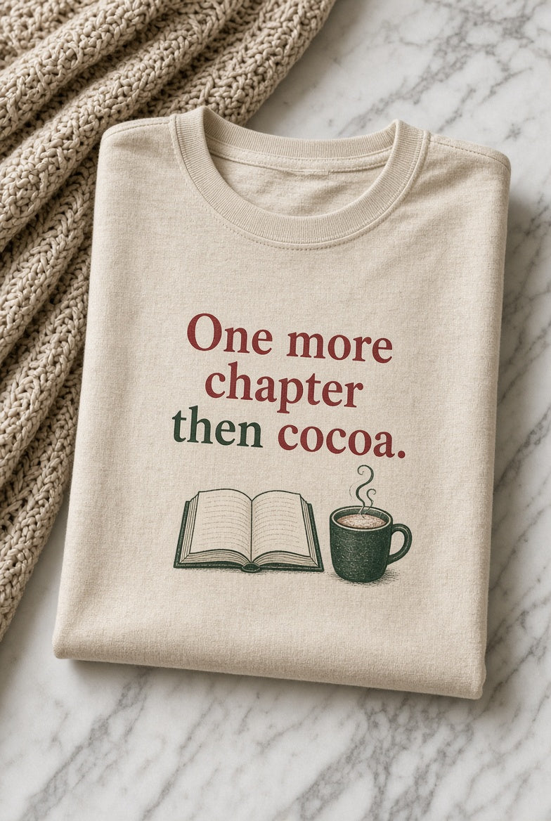 One More Chapter Then Cocoa Tee