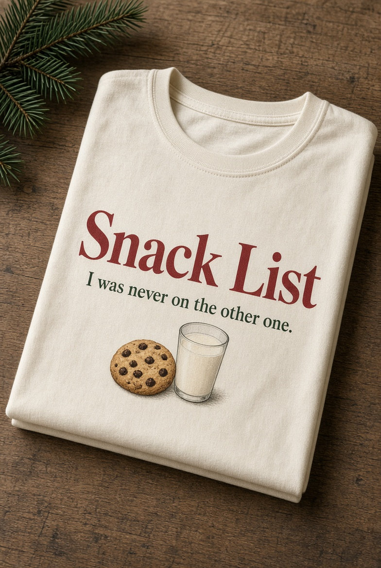 Snack List Tee