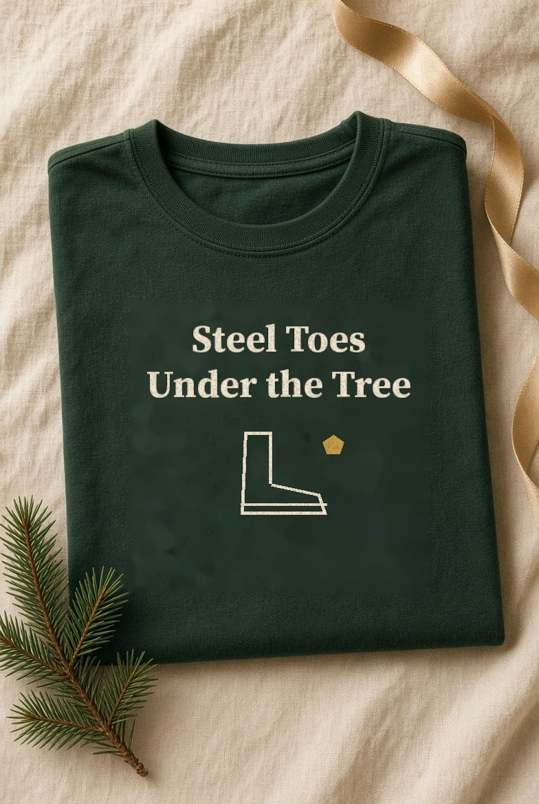 Steel Toes Under the Tree Tee