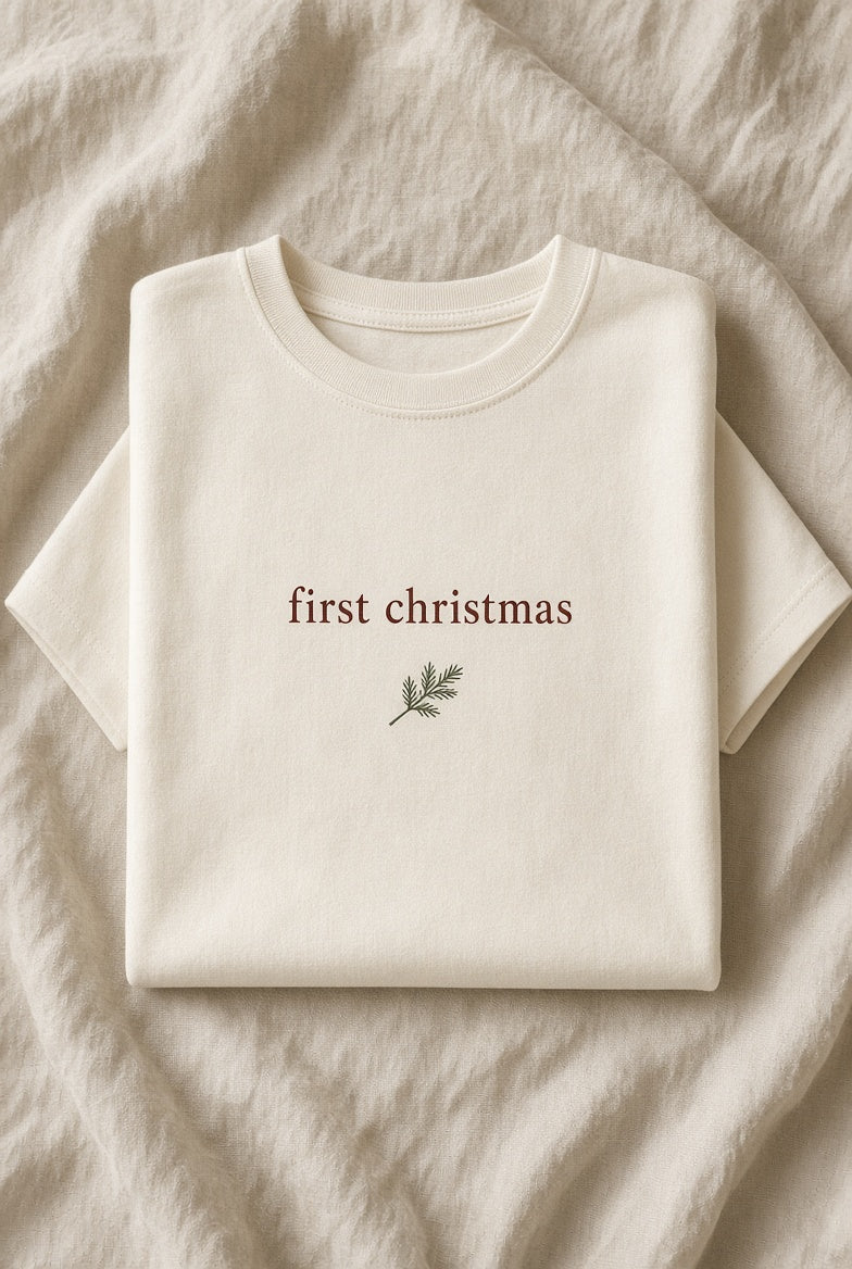 My First Christmas Toddler Tee