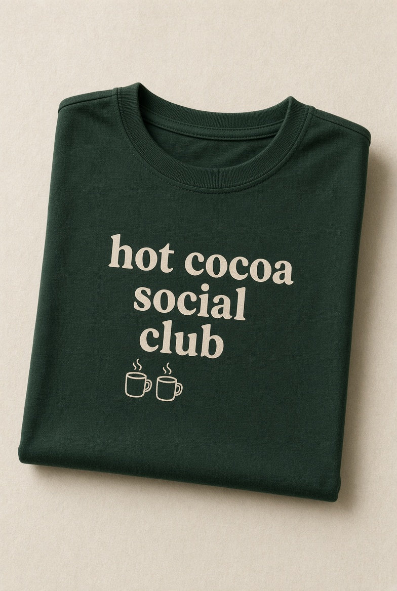 Hot Cocoa Social Club Toddler Tee